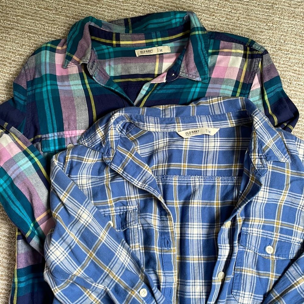 Old Navy flannel bundle